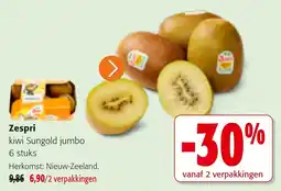 Colruyt Zespri kiwi Sungold jumbo aanbieding