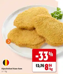 Colruyt Kipschnitzel Kaas-ham aanbieding