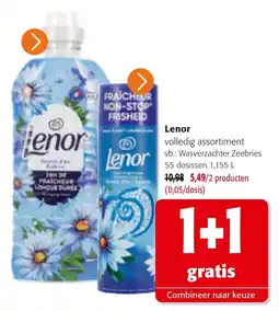 Colruyt Lenor volledig assortiment aanbieding