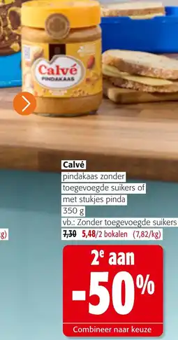 Colruyt Calvé pindakaas aanbieding