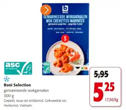Colruyt boni selection gemarineerde wokgarnalen aanbieding