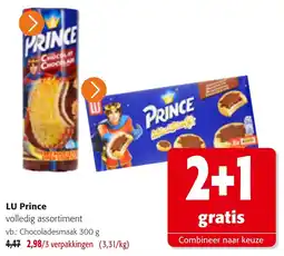 Colruyt LU Prince volledig assortiment aanbieding