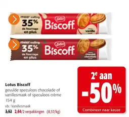 Colruyt Lotus Biscoff aanbieding