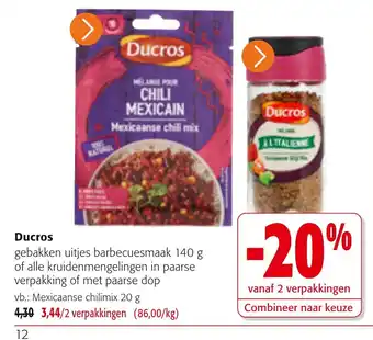 Ducros gebakken uitjes barbecuesmaak