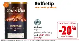 Colruyt Graindor Espresso aanbieding