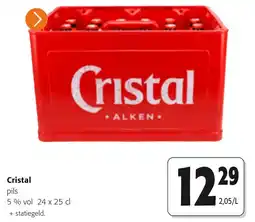 Colruyt Cristal pils aanbieding