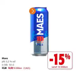 Colruyt Maes pils aanbieding