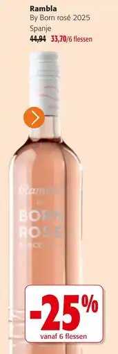 Colruyt Rambla by Born rosé aanbieding