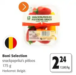 Colruyt Boni Selection snackpaprika's pitloos aanbieding
