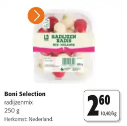 Colruyt Boni Selection radijzenmix aanbieding