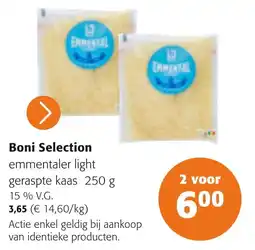 Colruyt Boni Selection emmentaler light aanbieding