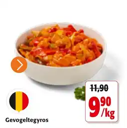 Colruyt Gevogeltegyros aanbieding