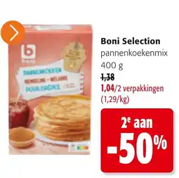 Colruyt boni selection pannenkoekenmix aanbieding