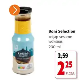 Colruyt Boni Selection ketjap sesame woksaus aanbieding