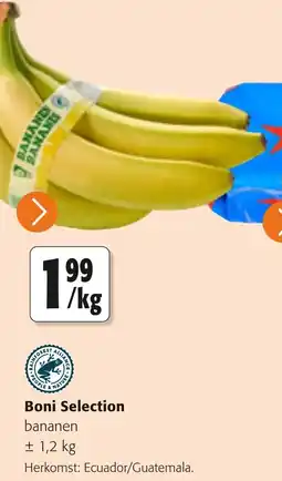 Colruyt boni selection bananen aanbieding