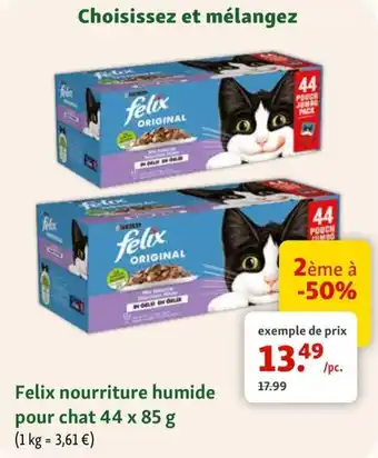 Felix nourriture humide pour chat