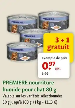 Maxi Zoo Premiere nourriture humide pour chat aanbieding
