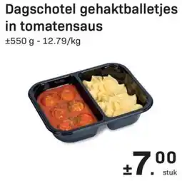 Buurtslagers Dagschotel gehaktballetjes in tomatensaus aanbieding