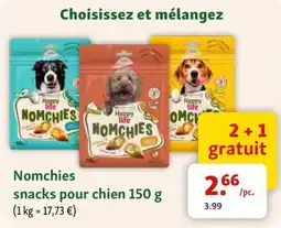 Maxi Zoo Nomchies snacks pour chien aanbieding