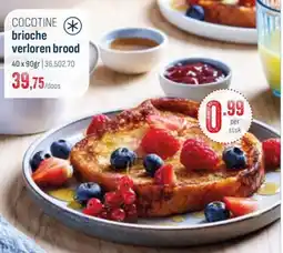 Horeca totaal Cocotine brioche verloren brood aanbieding