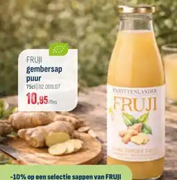 Horeca totaal fruji gembersap puur aanbieding