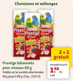 Maxi Zoo Prestige bâtonnets pour oiseaux aanbieding