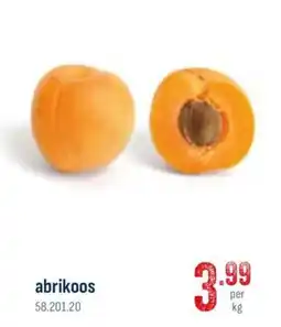 Horeca totaal abrikoos aanbieding