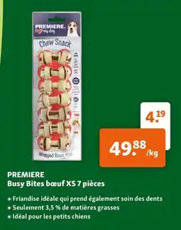 Maxi Zoo Premiere busy bites boeuf xs aanbieding
