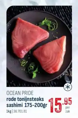 Horeca totaal ocean pride rode tonijnsteaks sashimi aanbieding