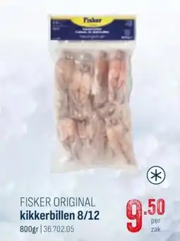 Horeca totaal Fisker original kikkerbillen aanbieding