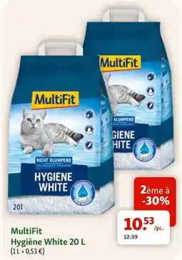 Maxi Zoo MultiFit Hygiène White aanbieding
