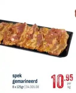 Horeca totaal spek gemarineerd aanbieding