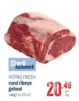Horeca totaal htpro fresh rund ribeye geheel aanbieding