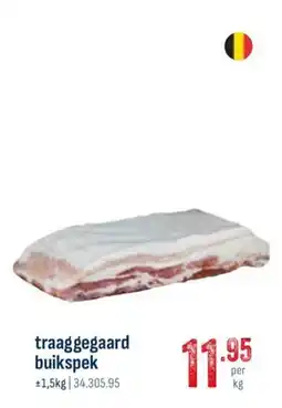 Horeca totaal traaggegaard buikspek aanbieding