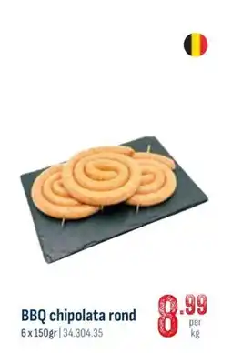 Horeca totaal bbq chipolata rond aanbieding