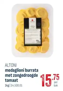 Horeca totaal Altoni medaglioni burrata met zongedroogde tomaat aanbieding