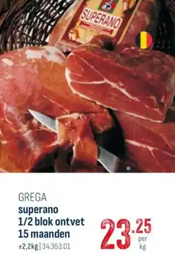 Horeca totaal grega superano aanbieding
