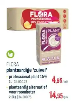 Horeca totaal Flora plantaardige zuivel aanbieding