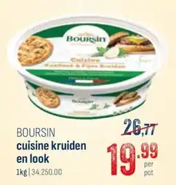 Horeca totaal Boursin cuisine kruiden en look aanbieding