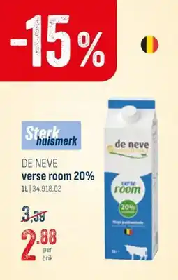 Horeca totaal verse room aanbieding