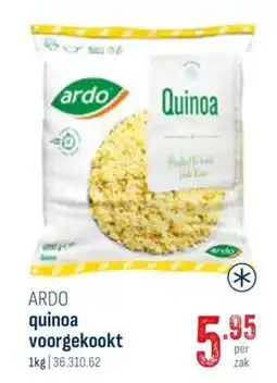 Horeca totaal Ardo quinoa voorgekookt aanbieding