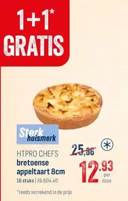 Horeca totaal Htpro chefs bretoense appeltaart aanbieding
