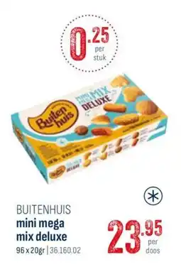 Horeca totaal Buitenhuish mini mega mix deluxe aanbieding