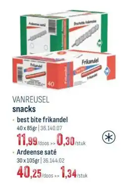 Horeca totaal best bite frikandel aanbieding