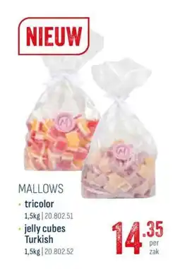 Horeca totaal MalloWS aanbieding
