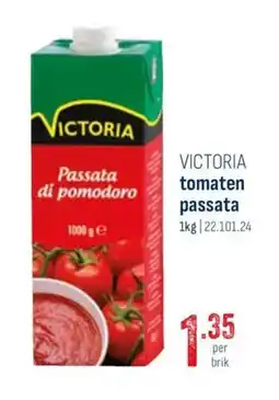Horeca totaal Victoria tomaten passata aanbieding