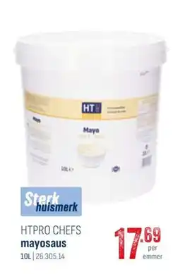 Horeca totaal Htpro chefs mayosaus aanbieding