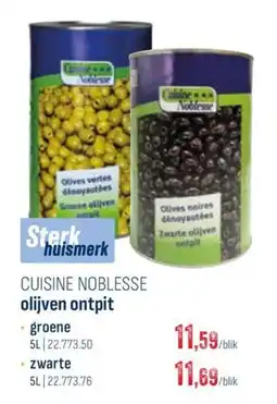 Horeca totaal olijven ontpit aanbieding