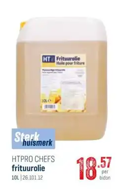 Horeca totaal Htpro chefs friturolie aanbieding