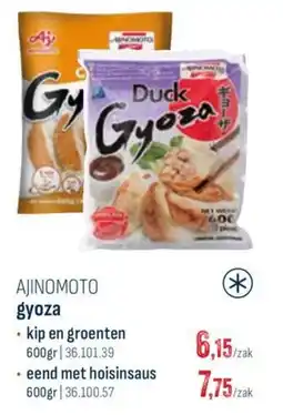 Horeca totaal ajinomoto gyoza aanbieding